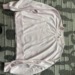 Lululemon Athletica “pink milkshake” Cropped Sweatshirt